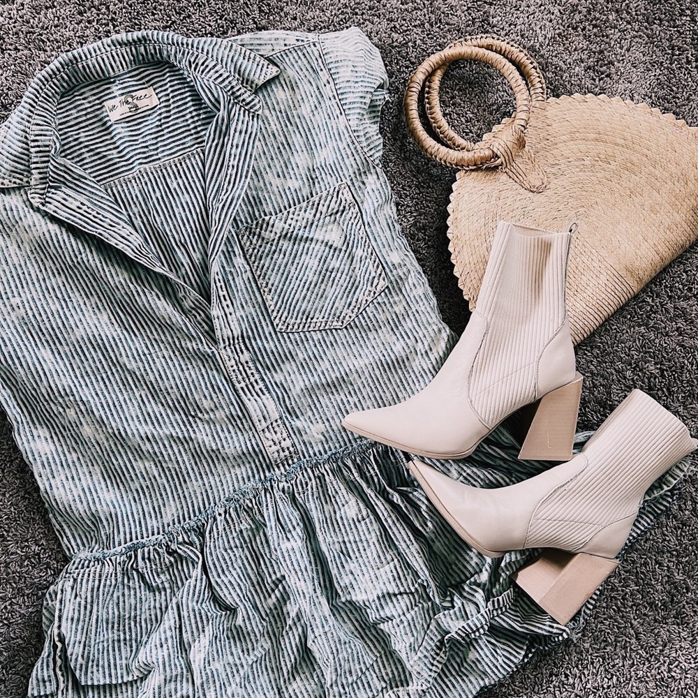 Free People Preppy Swing Dress